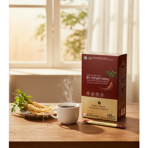 [오픈이벤트 2+1] 헬시 진생 발아 커피믹스  100개입