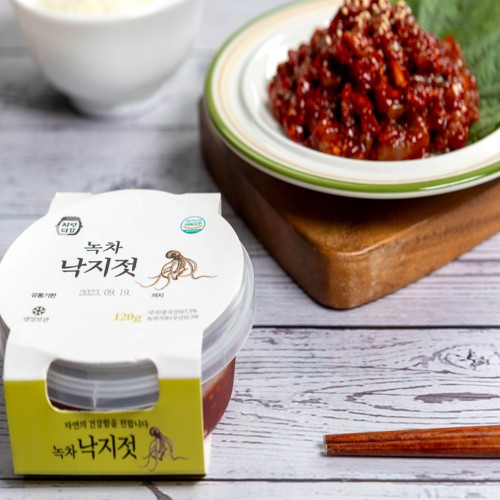 [자연다감] 녹차 낙지젓 120g/250g/400g