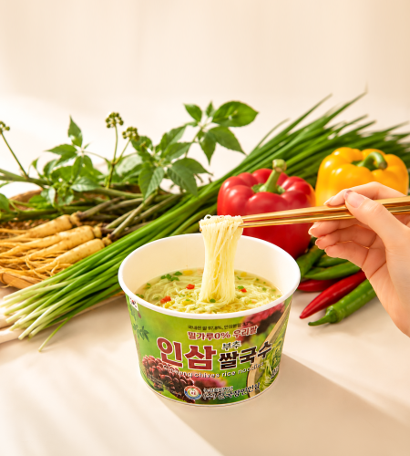 인삼 부추 쌀국수 사골맛 / (1개입 / 18개입 1박스)